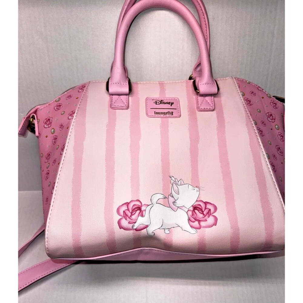 NEW Loungefly Disney MARIE Aristocats Cameo Satchel Purse Bag - Picture 4 of 5
